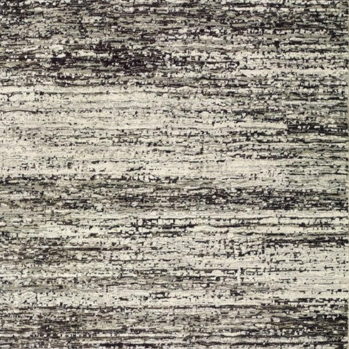 2' X 8' Gold And Slate Abstract Runner Rug